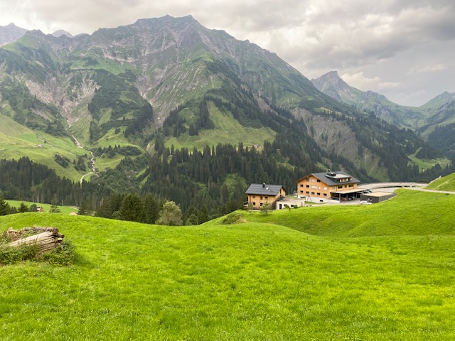 Aussicht aus Schröcken, Bregenzerwald